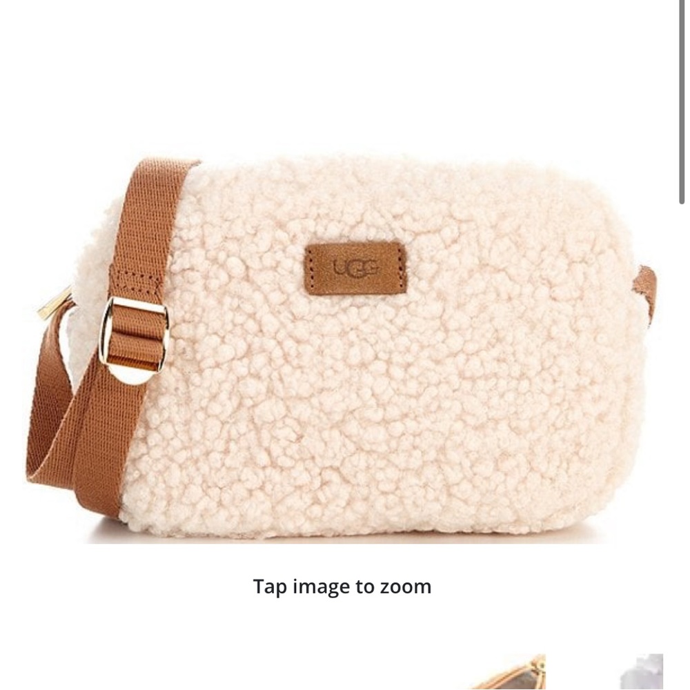 Ugg Janey II Sherpa Cream Crossbody bag